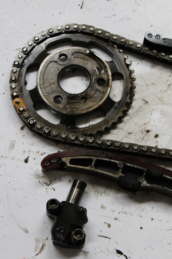 фото №13, Kompletny грм напрямна ланцюг yaris i ii auris corolla e12 1.4 d4 1nd