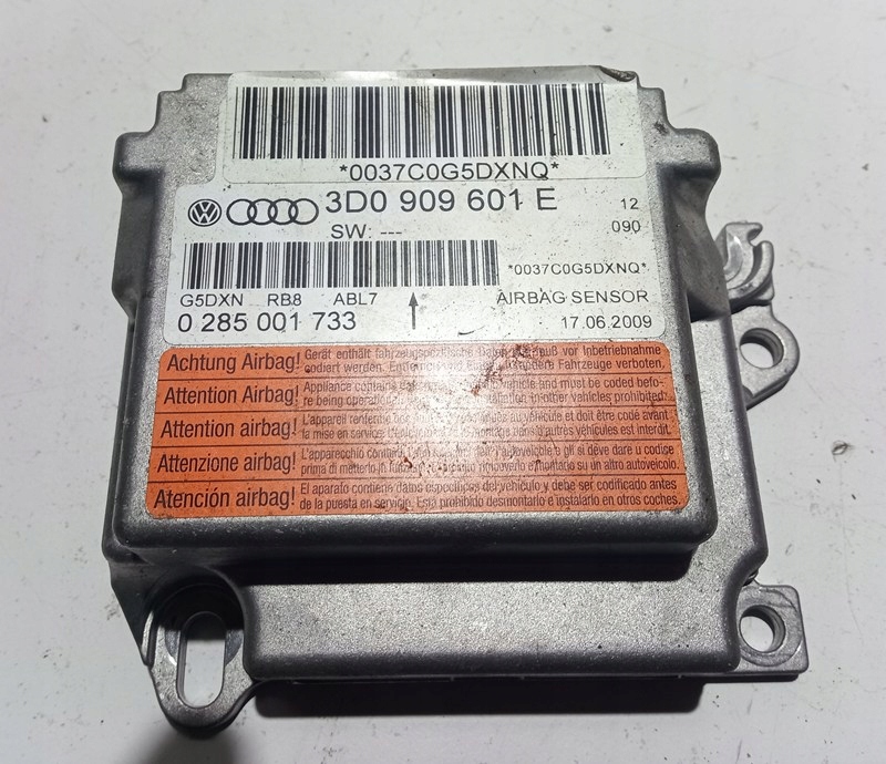 фото №1, Vw phaeton 08 r. модуль подушка безопасности подушки безопасности 3d0909601e