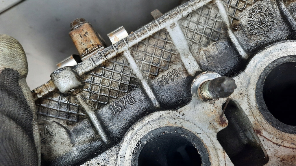 фото №16, Головка 1s7g-6090-at ford mondeo mk3 1.8b do відновлення