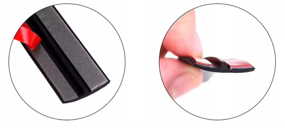 фото №10, Samoprzylepna прокладка do стекло передней жабо молдинг 2m czyścik