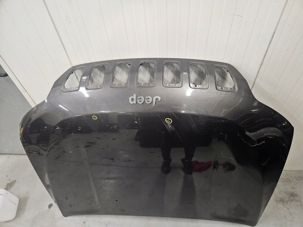 фото №9, Jeep cherokee kl 19- lift капот алюміній сіра ładna