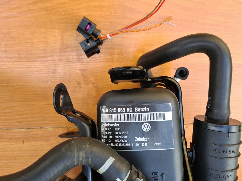 фото №10, Webasto 7n0815065ag vw sharan 2016r. бензин