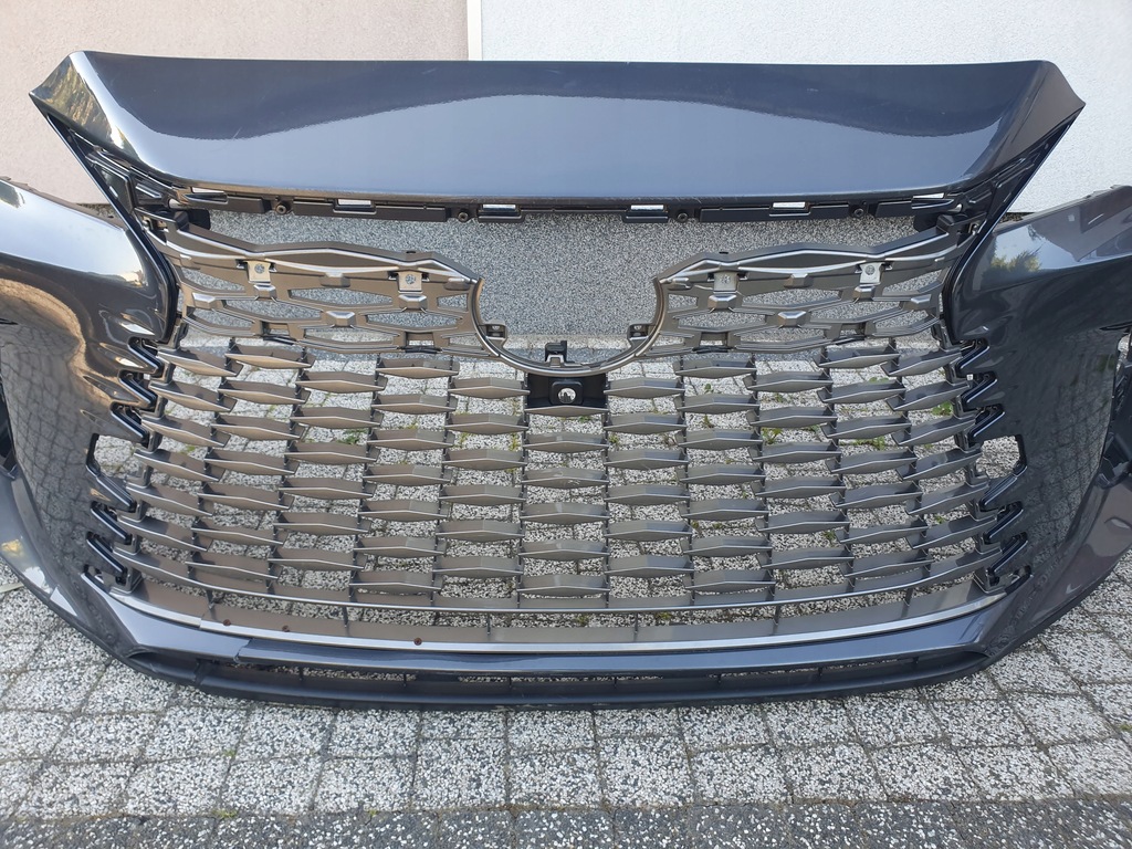 фото №4, Lexus rx 500h v 2022- бампер передний решётка радиатора решётка решётка радиатора перед