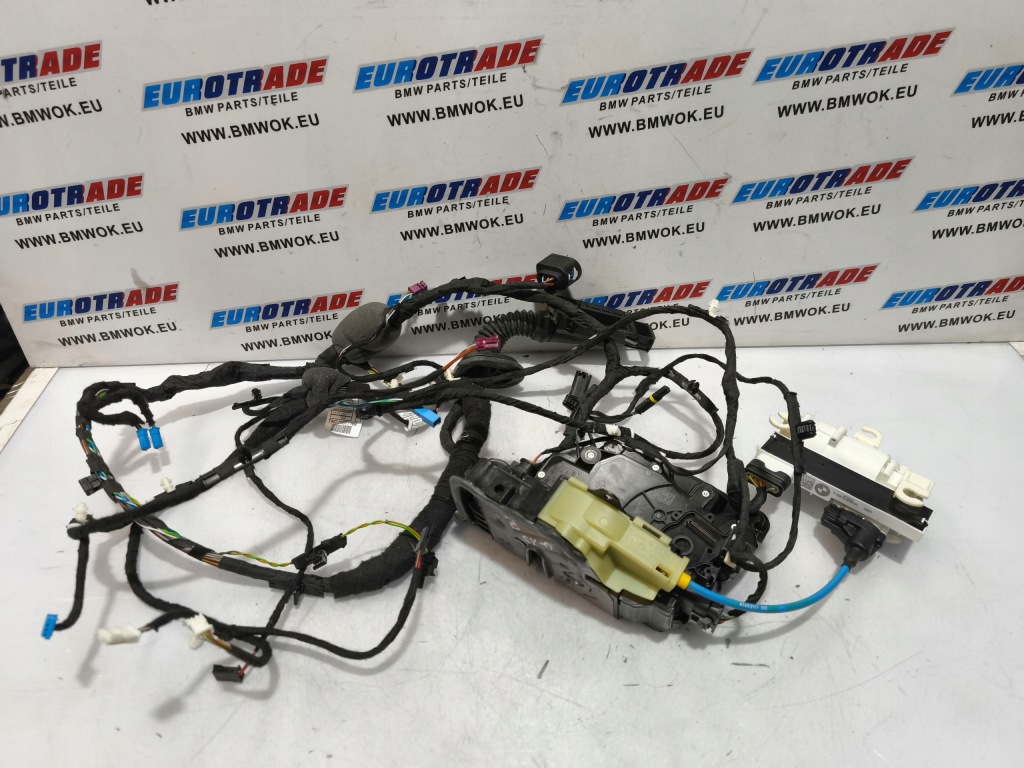 фото №9, Bmw g14 g15 f91 f92 замок дверь левая правое + доводчик + жгут комплект