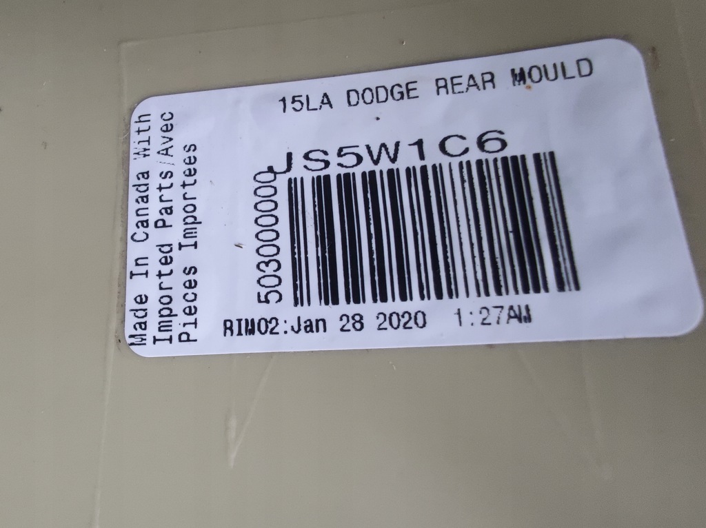 фото №12, Dodge challenger задній бампер 2015-2024 kompletny