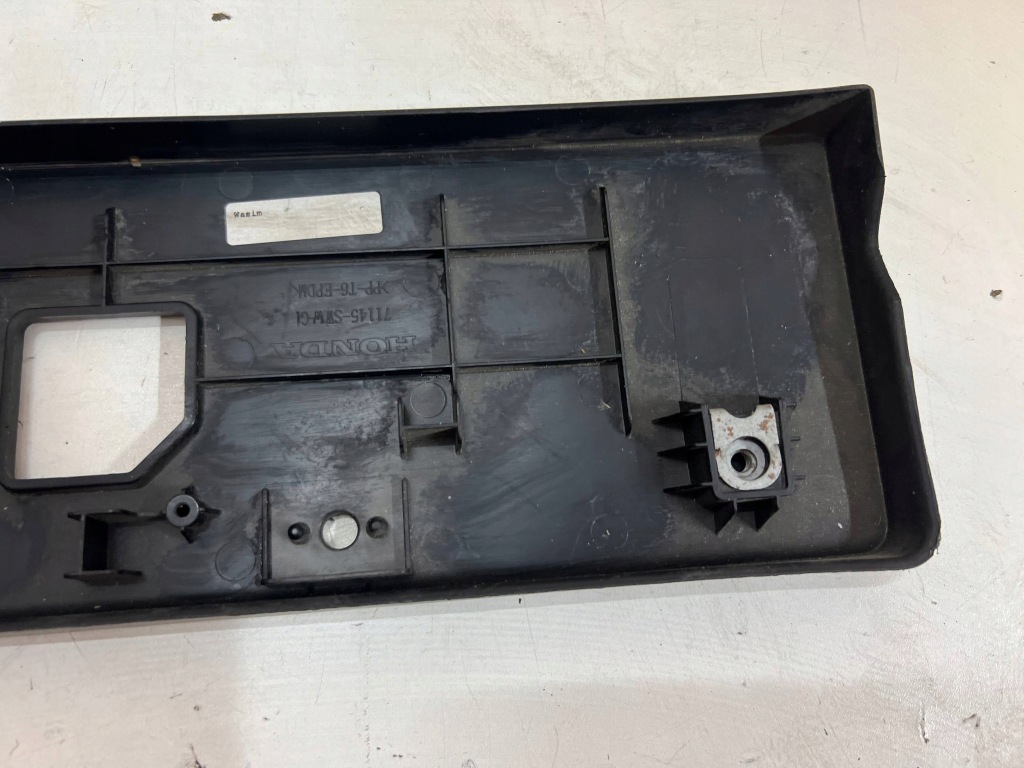 фото №6, Honda cr-v iii 06- подкладка рамка кронштейн номерного знака регистрационный перед