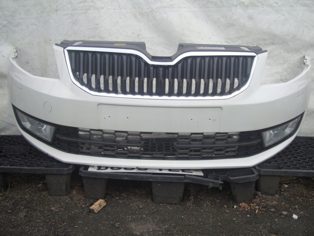 Купить Бампер перед радар lf9e омыватель skoda octavia iii 12-16