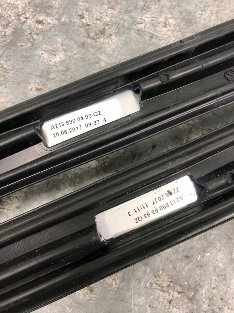 Рейлинги кровельная mercedes w205 универсал a2138900393 a2138900493 с Разборки