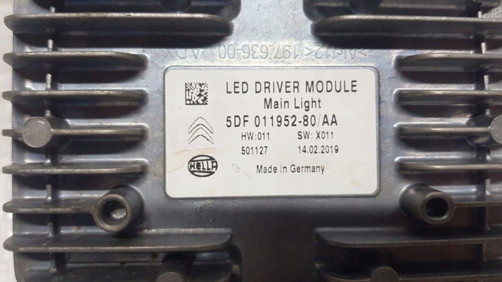 фото №2, Преобразователь citroen c5 aircross модуль led