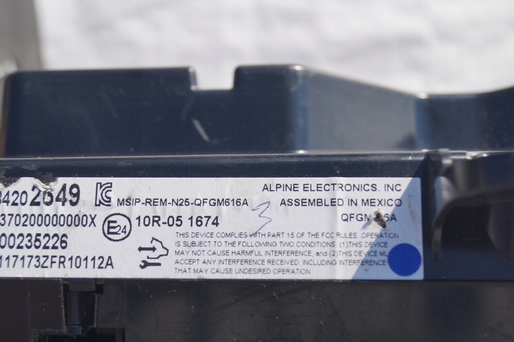 фото №11, Панель обдув chevrolet camaro vi 6 15-22 84202649