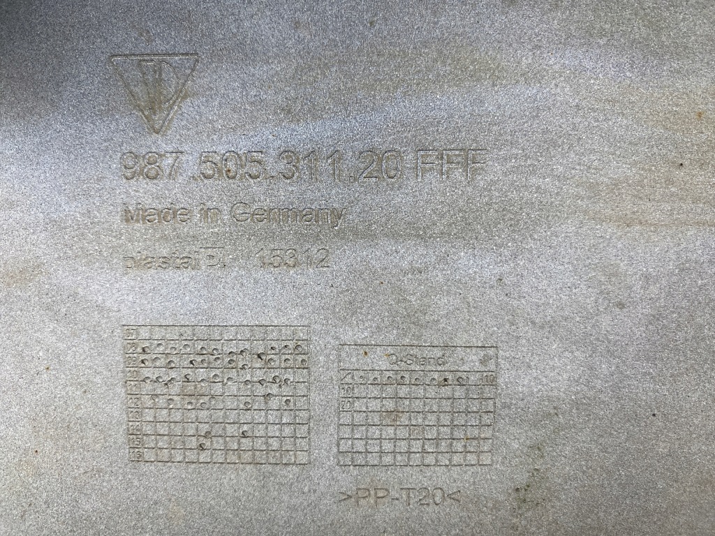 Бампер перед porsche 987 boxster рестайлінг  09-12 98750531120 Київ