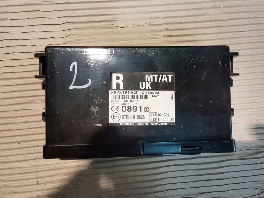 фото №1, 2 модуль комфорту subaru legacy iv 88281ag540