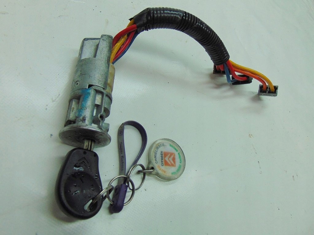 фото №5, Citroen berlingo i 1.4 2000r замок зажигания + ключ