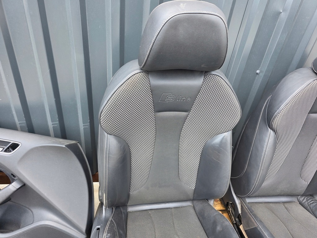 фото №11, Сидіння сидіння комплект audi a3 8v sportback 5-двері шкіра+ матеріал s line !!!