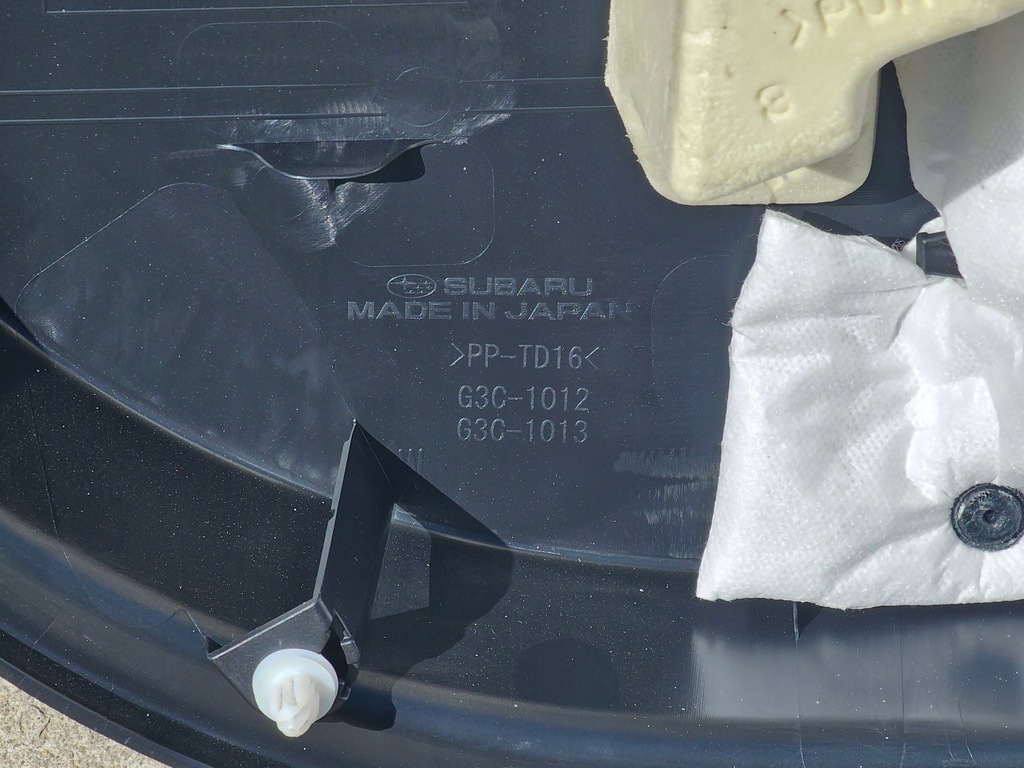 фото №7, Subaru crosstrek xv 22- обшивка дверь левый правый перед задняя usa