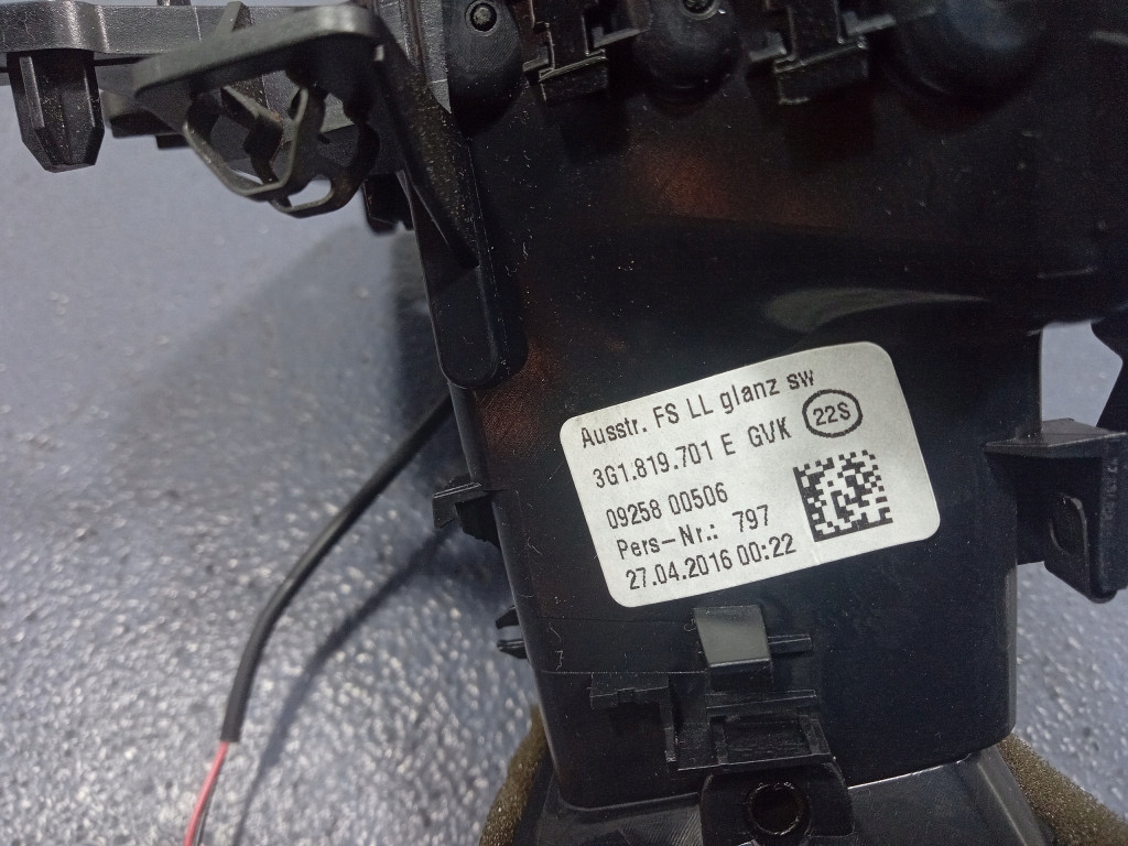 фото №6, Vw passat b8 решётки обдув левая 3g1819701e