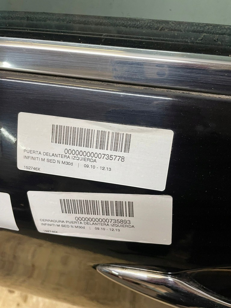 фото №7, Infiniti m30 двері ліва лівий перед передні повний