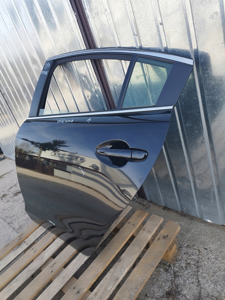 фото №9, Дверь левая левый задняя mazda 6 iii gj 2012-2014 чёрные 41w sedan оригинал