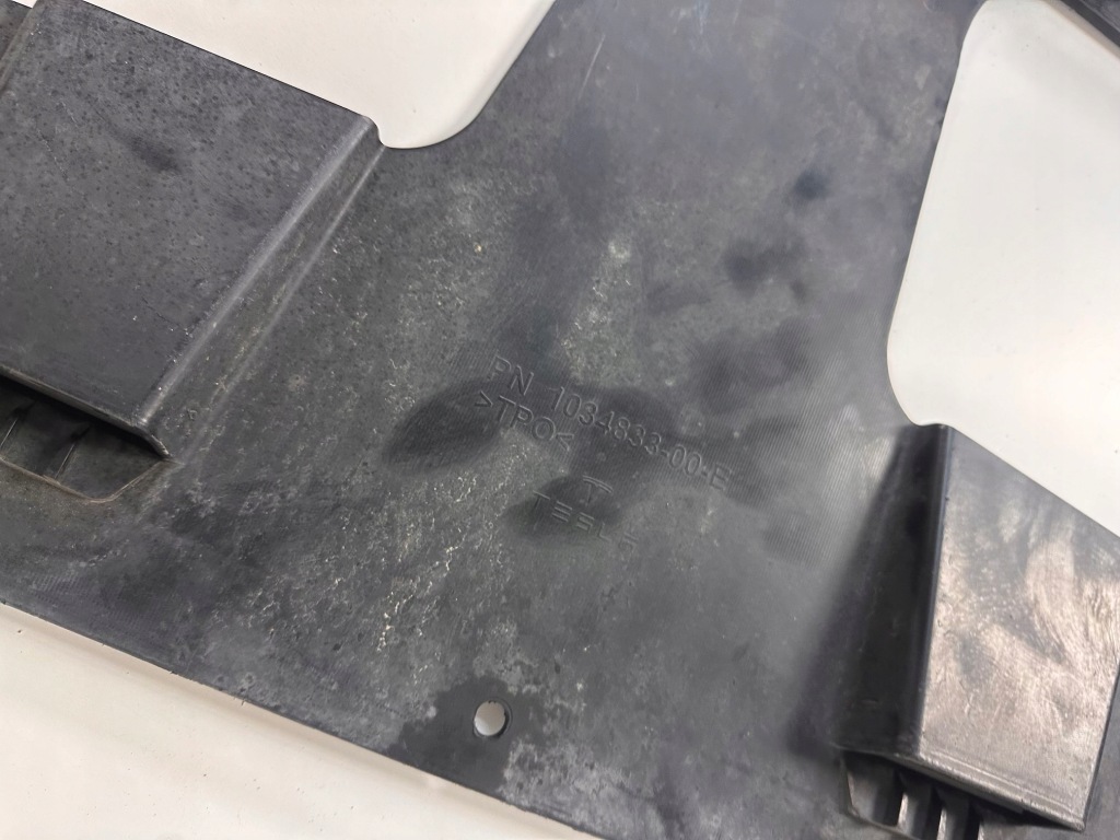 фото №6, Спойлер захист підлога бампер перед tesla model x 2015- 1034833-00-e