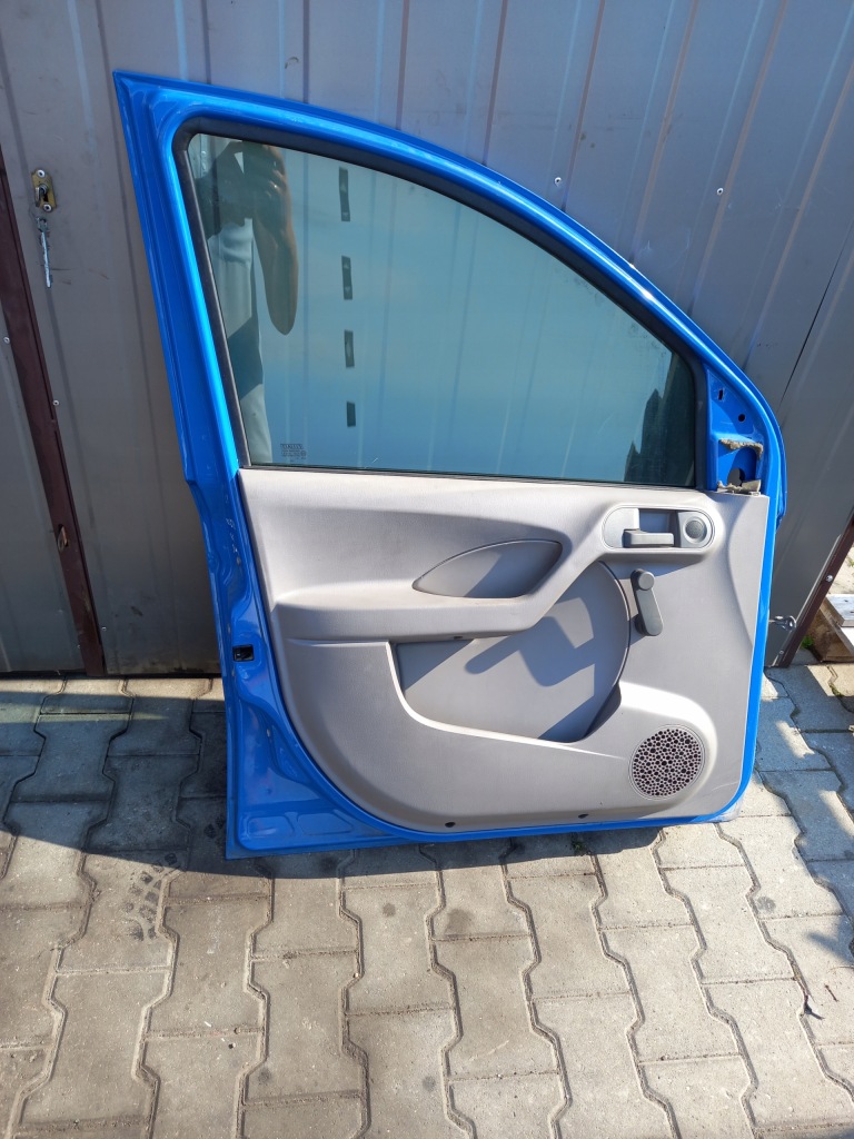 фото №4, Дверь перед левый fiat panda 05r