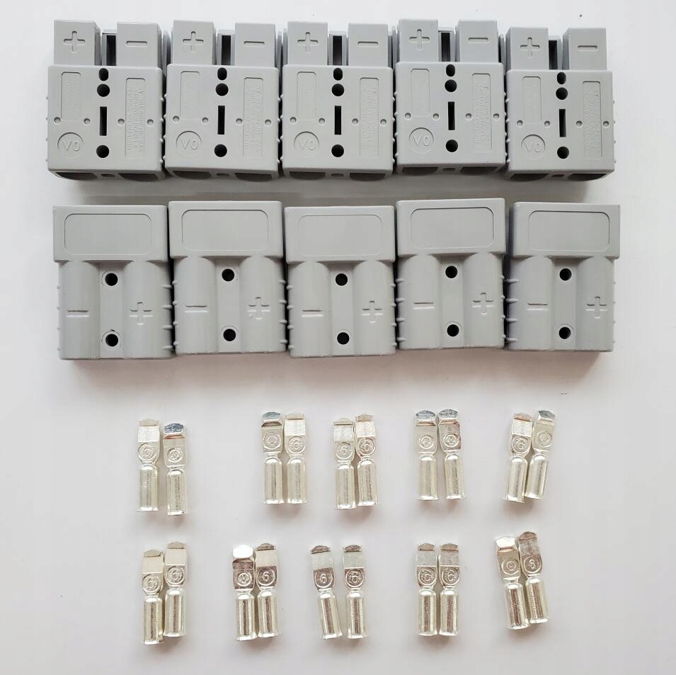 фото №15, 10x соединитель akumulatorowe do автомобиля łodzi штекер do аккумулятор 50a 600v