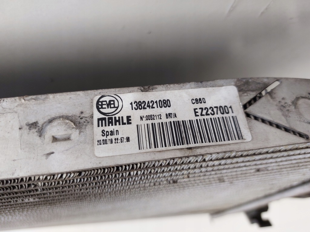 Ducato boxer jumper радіатор води кондиціонера Недорого