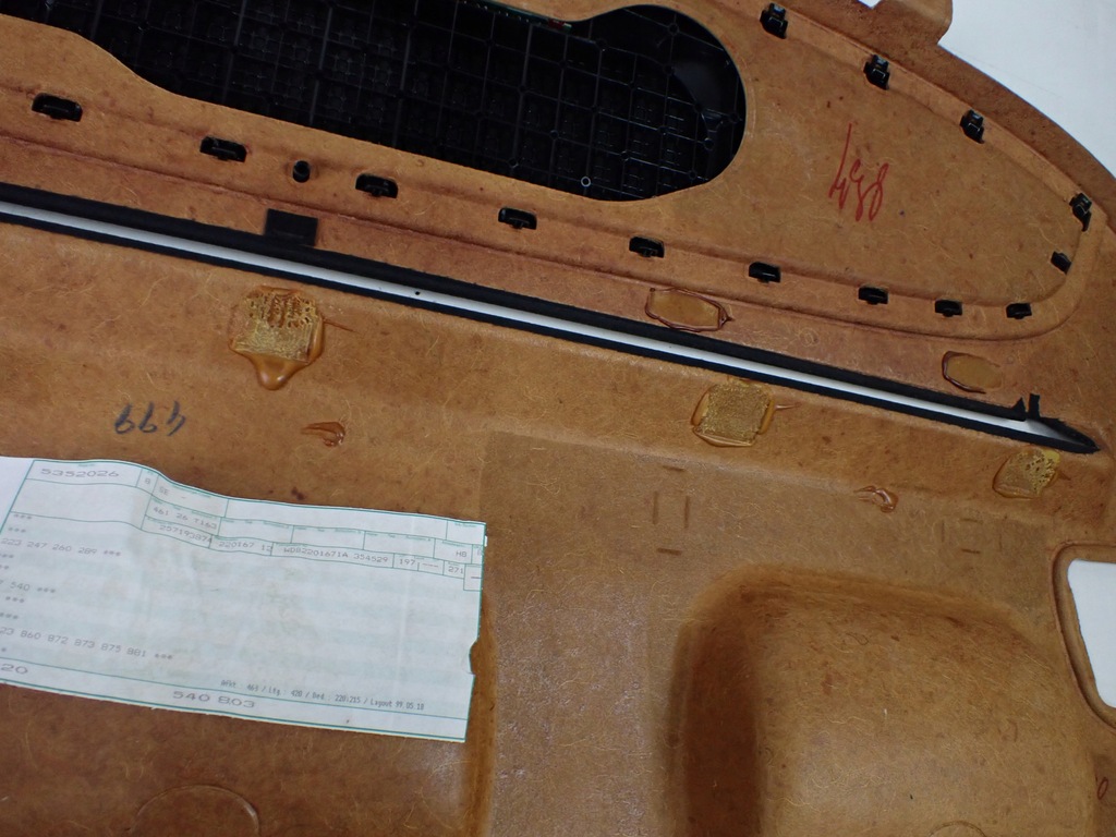 фото №14, Полиця задня задня mercedes w220 a2206940142