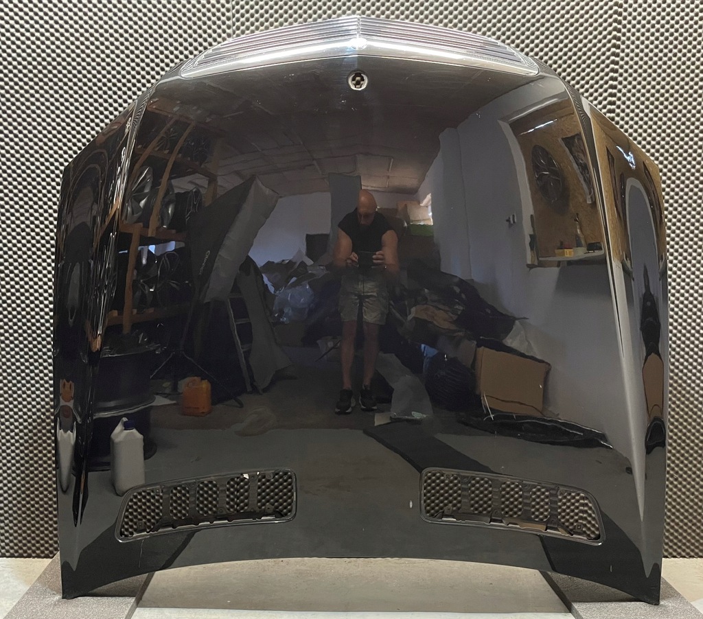 фото №1, Mercedes s klasa капот + решётка радиатора a221