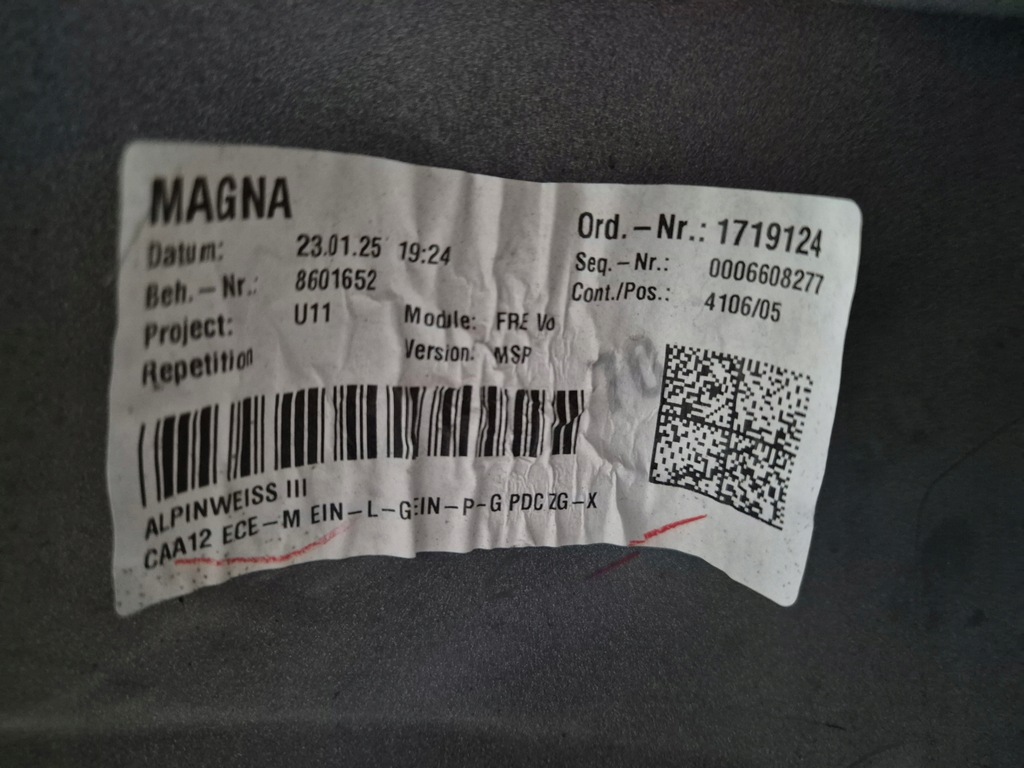 фото №10, Pas бампер перед передний балка жалюзи усилитель bmw x1 u11 m-pakiet