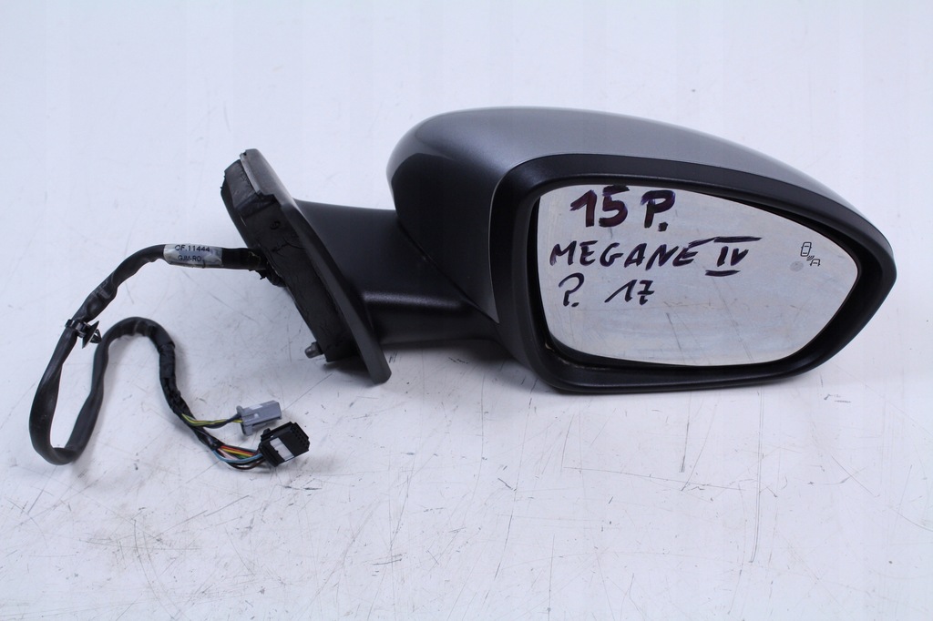 фото №1, Зеркало правое 15 pin renault megane iv 4 17r.
