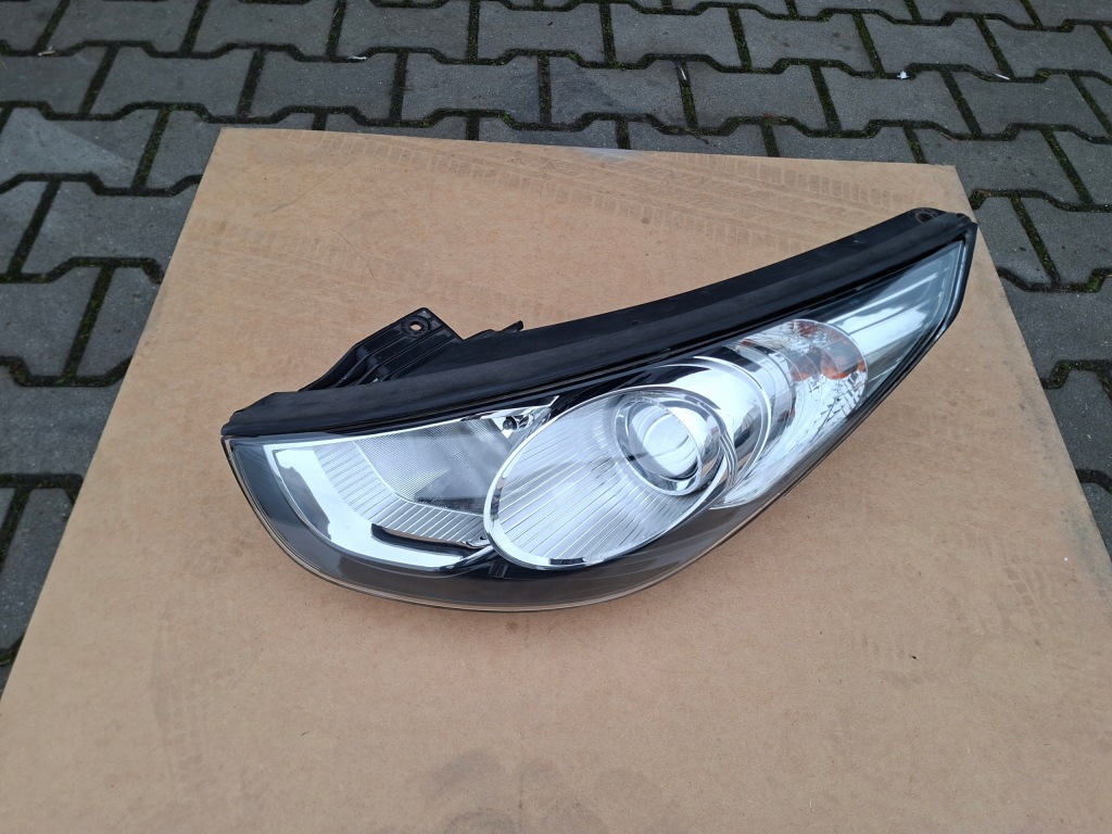 фото №1, Лампа перед фара hyundai ix35 левый оригинал europa полный