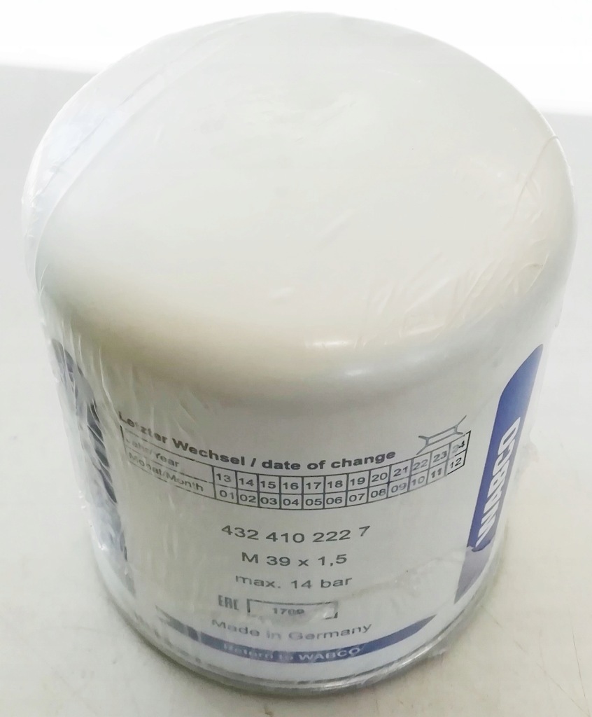 Вкладыш осушителя wabco белый m39x1,5 wabco 4324102227 Доставка