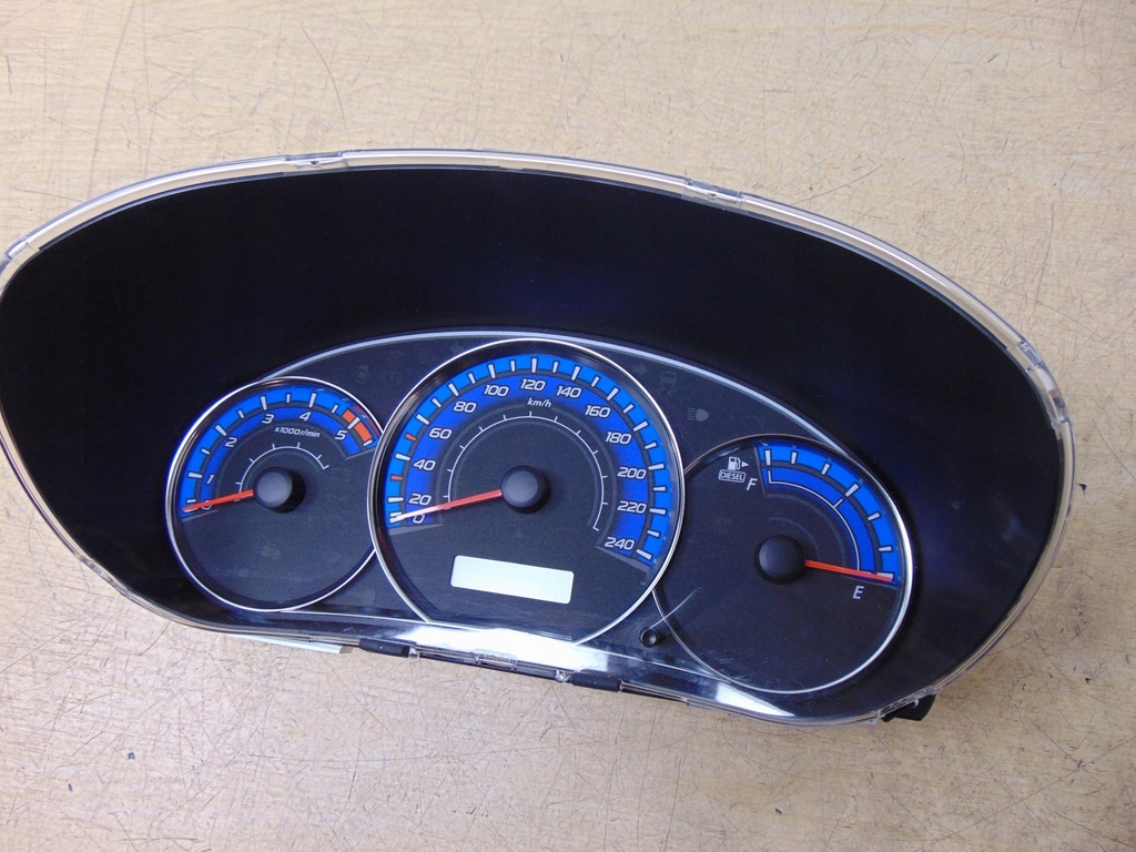 фото №5, Счетчик приборная панель subaru forester iii 2.0d europa