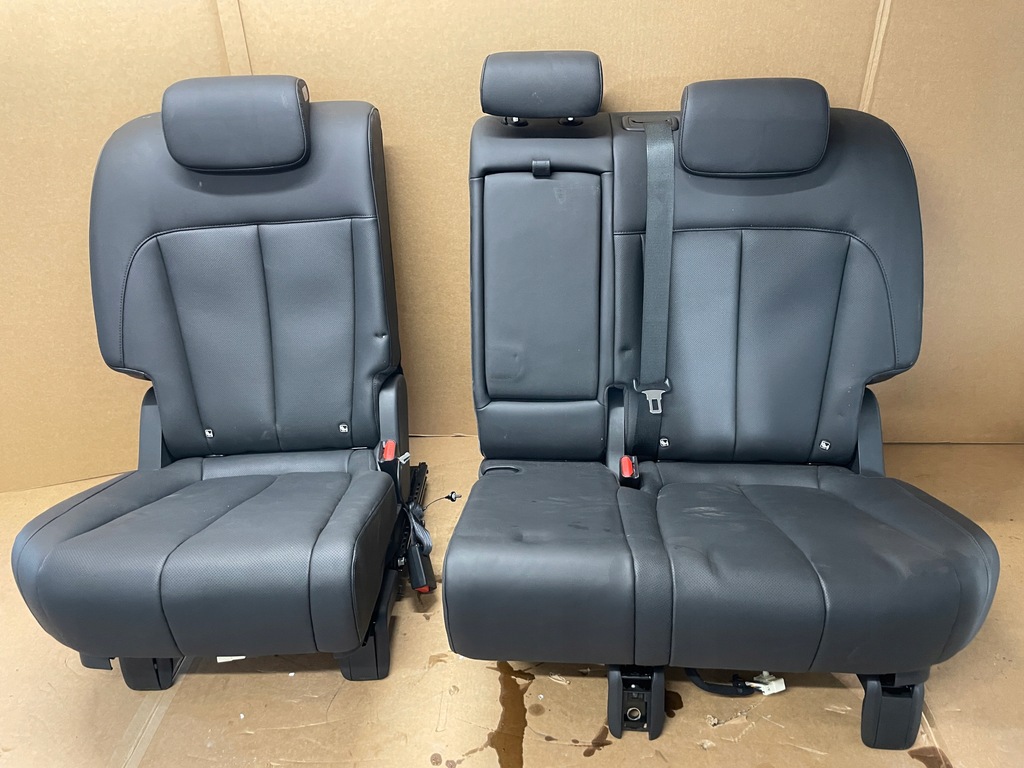 фото №7, Hyundai ioniq 5 сидіння заднє сидіння обшивки комплект стан idealny електричний шкіра