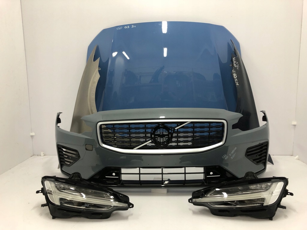 фото №1, Volvo v60 ii s60 ii 2 r-design 2018- капот бампер лампы крылья