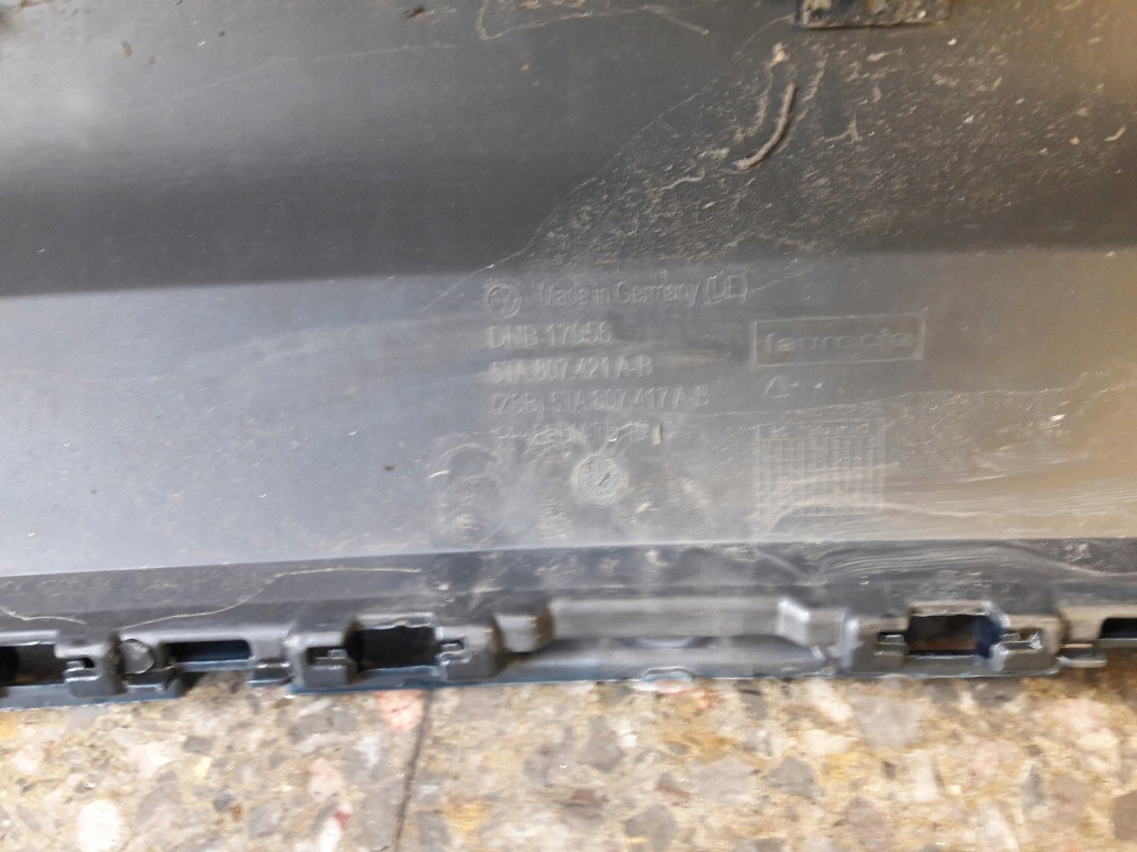 фото №13, 5ta807421a бампер задняя vw touran iii