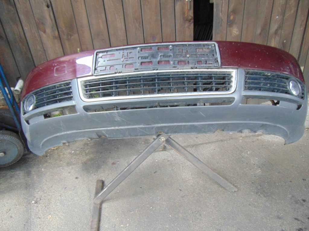 фото №7, Бампер перед передній audi a4 b6 lz3k ксенон омивачі ґрати балка kompletny