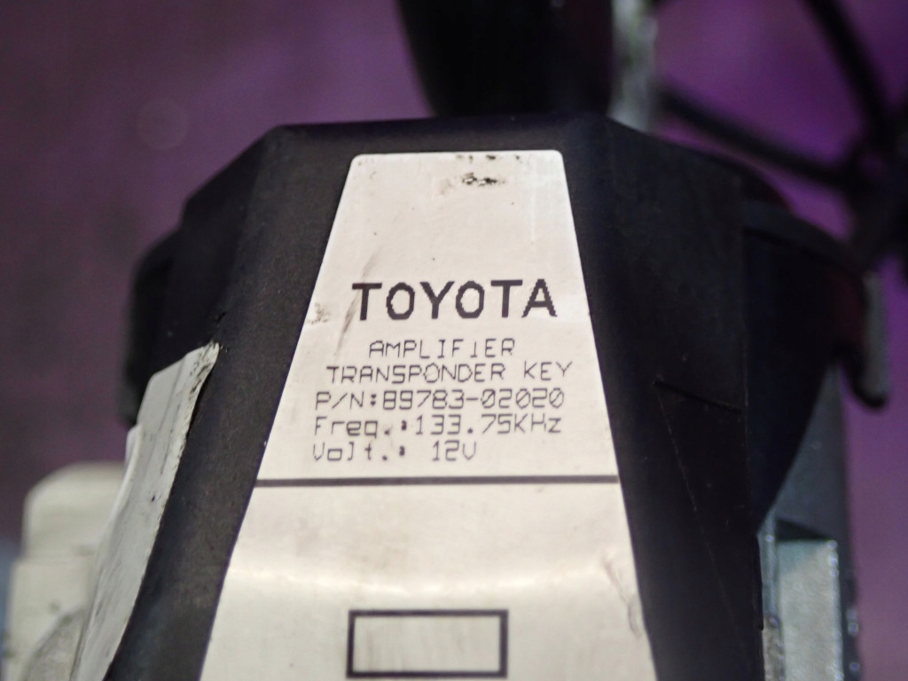 фото №14, Toyota corolla e12 00-08 2.0 замок запалювання ключ pod імобілайзер 45020024