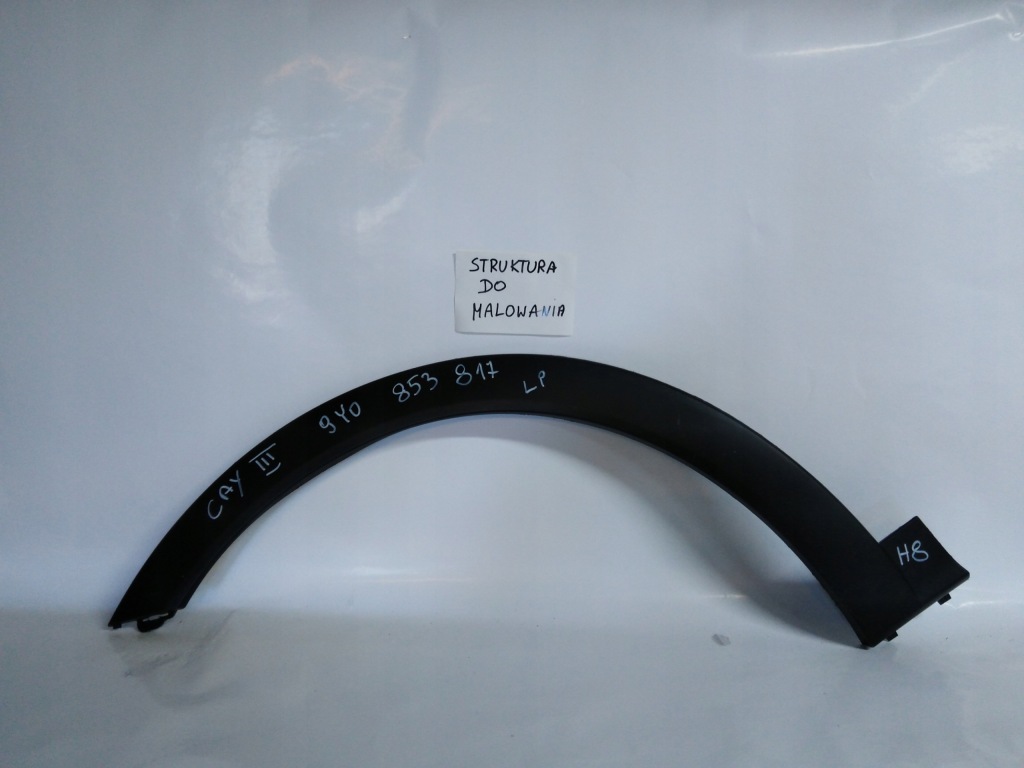 фото №1, Porsche cayenne iii молдинг крыла левая перед