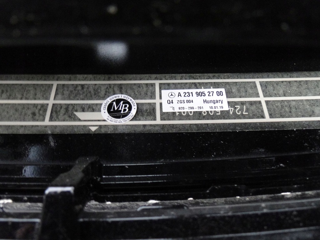 фото №10, Mercedes sl 231 r231 крышка багажника крышка багажника 197 lift