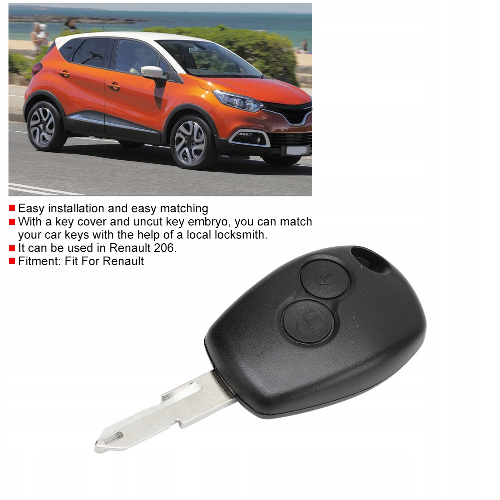 фото №9, Корпус ключа do автомобиля с dwoma кнопками