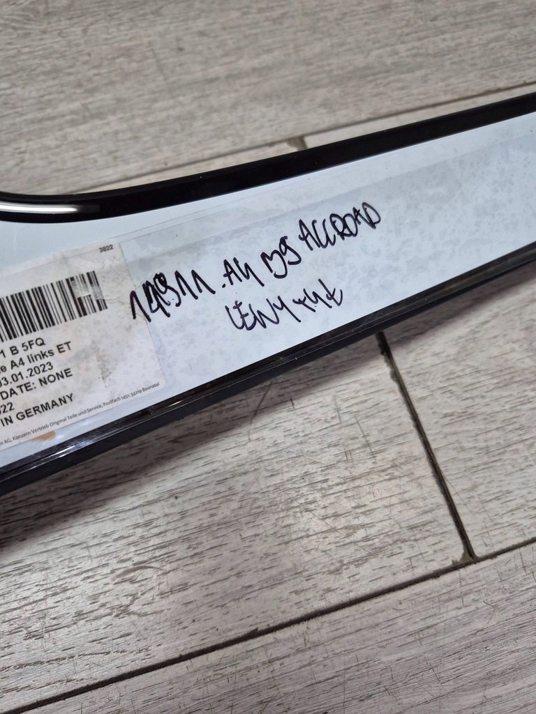 фото №6, 14911. audi a4 b9 allroad молдинг бампер лівий задня 8w9854871b