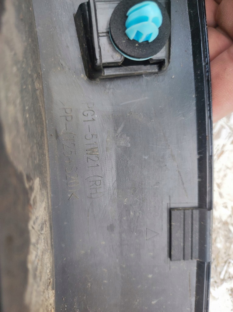 фото №14, Молдинг крыла накладка правый перед передняя mazda cx5 cx-5 lift