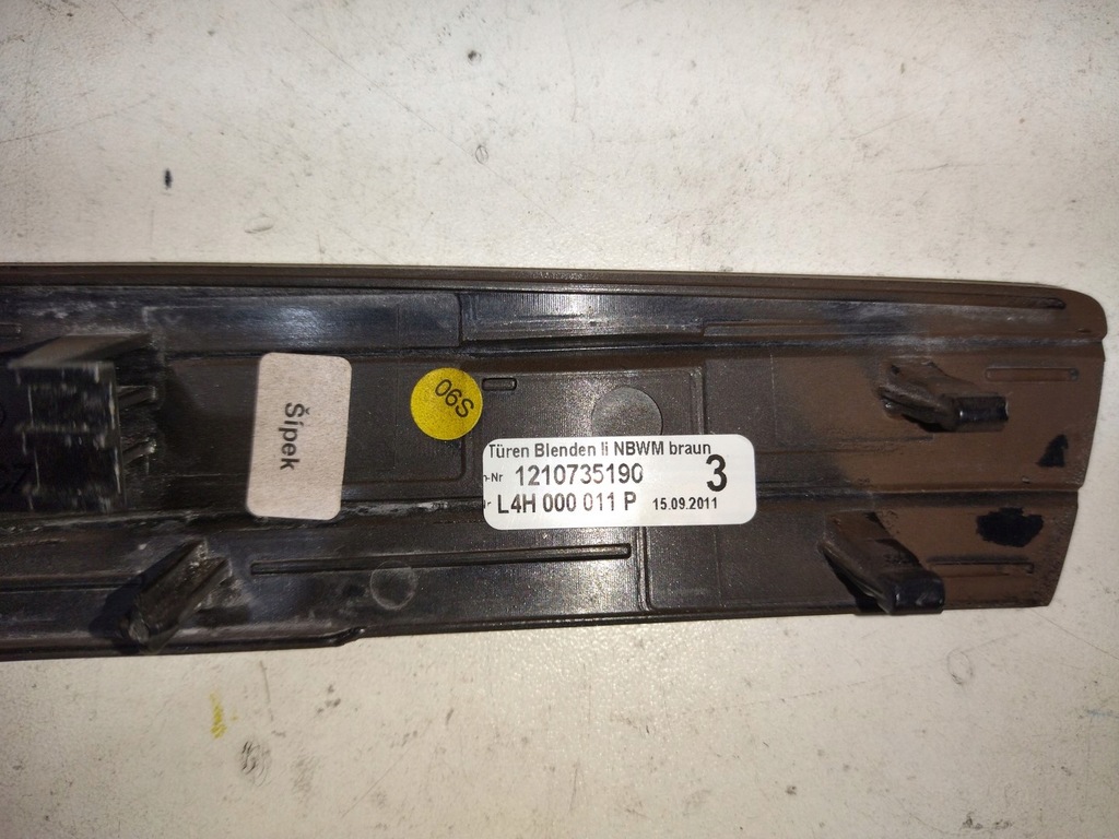 фото №7, 4h0867409 молдинг dekor двері audi a8 d4 лівий перед