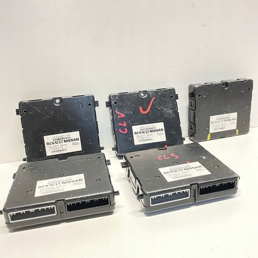 фото №1, Renault clio v модуль кондиционера 285250113r