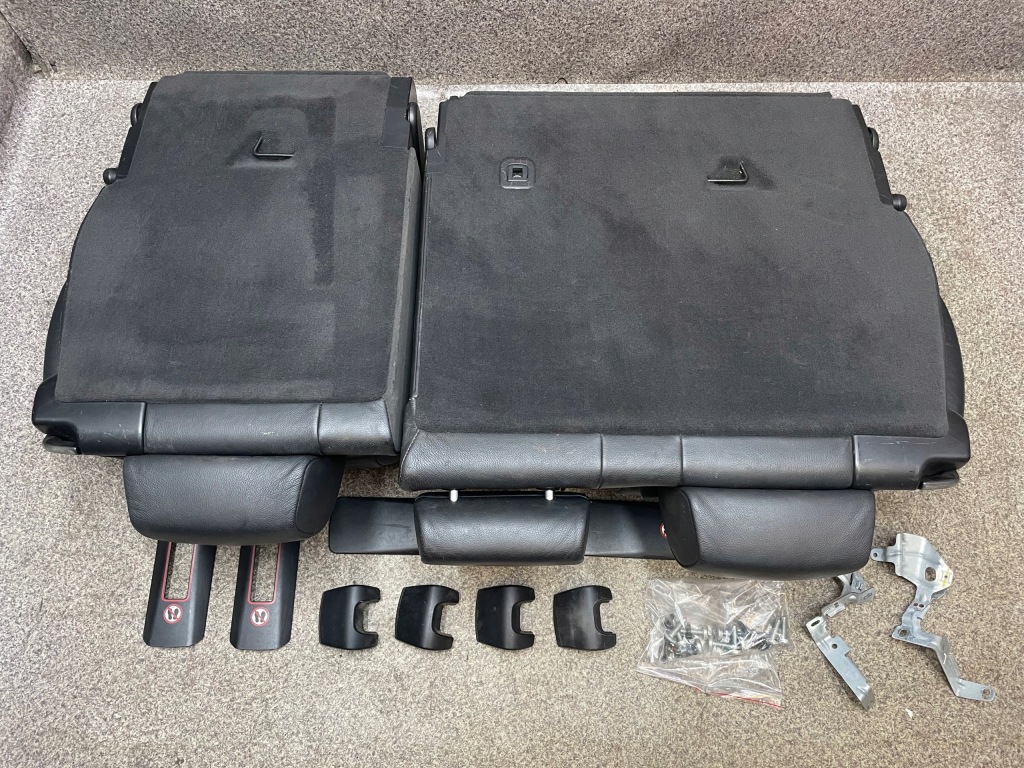 Заднє сидіння задня сидіння задня ii drugi ряд шкіра czarna bmw x5 e70 7 осіб kamper Київ