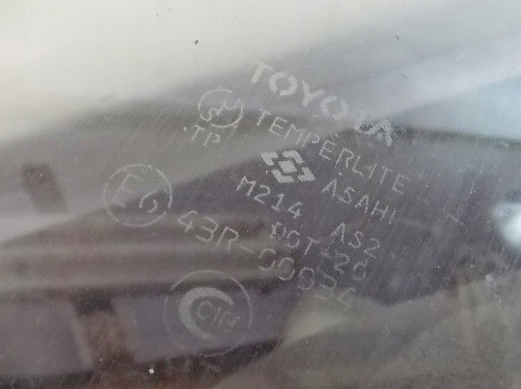 фото №4, Toyota previa ii r3 00-06 стекло дверь левая задняя