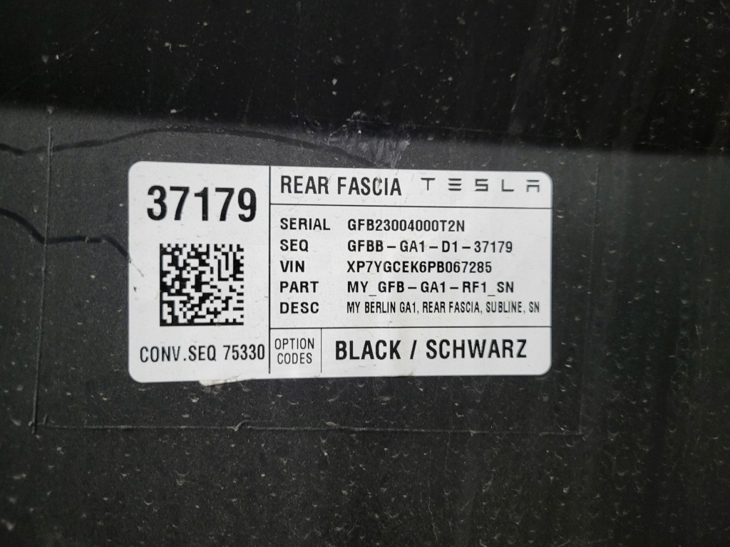 фото №12, Tesla y lift бампер задний задняя