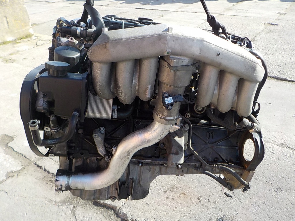фото №6, Mercedes w210 lift 01-03 двигатель kompletny 3.2 cdi