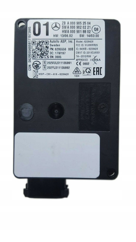 фото №1, Радар ассистент мертвого pola датчик mercedes cls w218 c218 ml gl gle w166